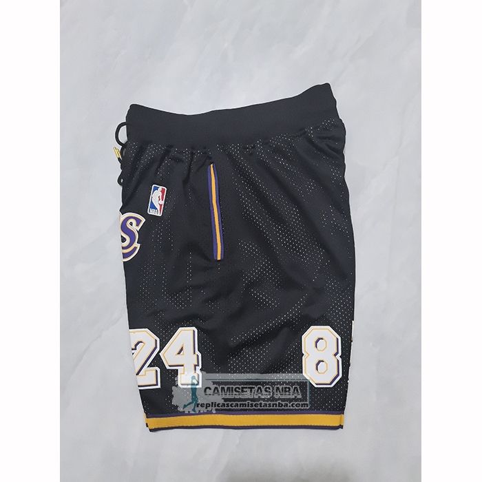 Pantalone Los Angeles Lakers Mitchell & Ness Hardwood Classics Negro
